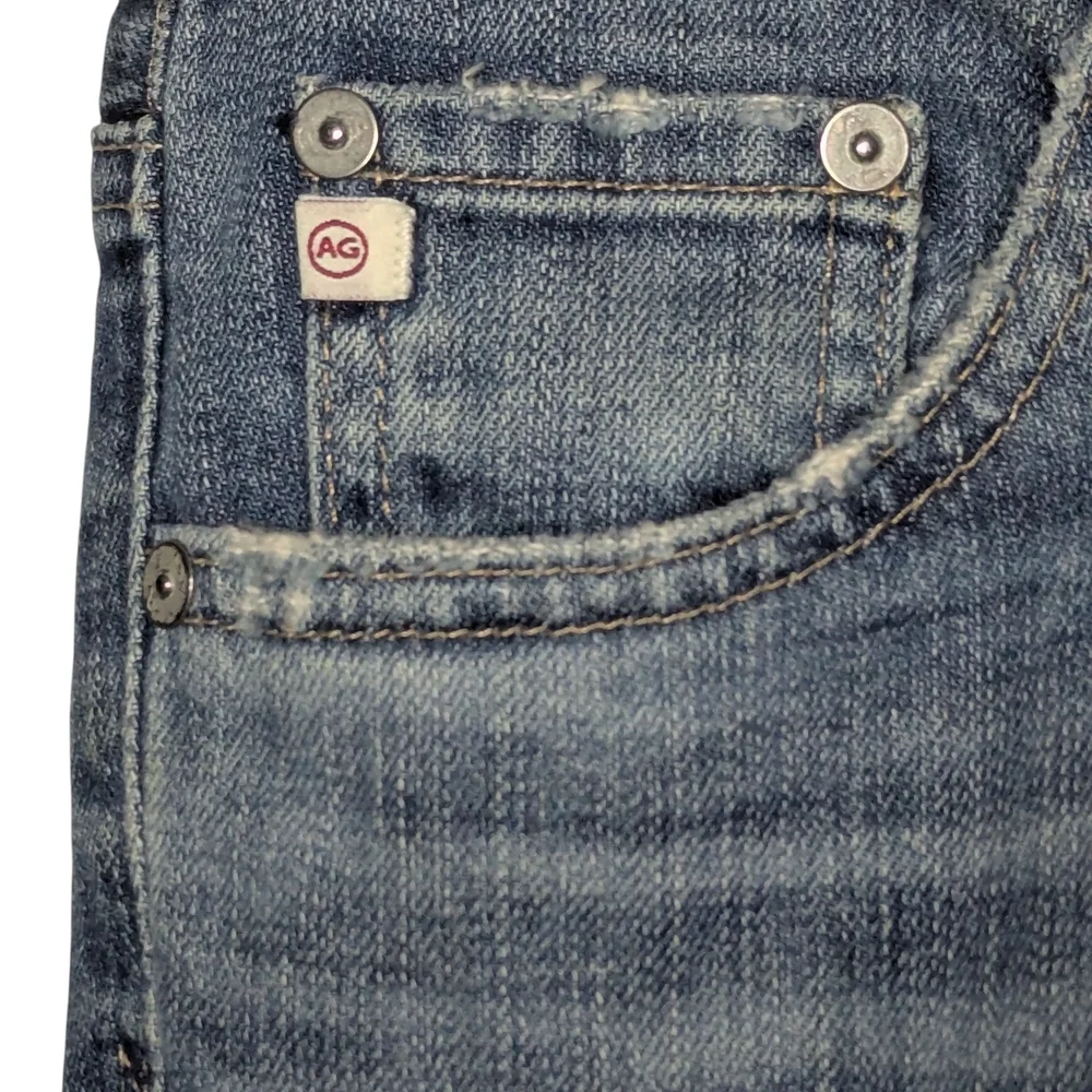 Adriano Goldschmied AG The Stilt Slim Straight Cigarette Jeans 26R Medium Wash